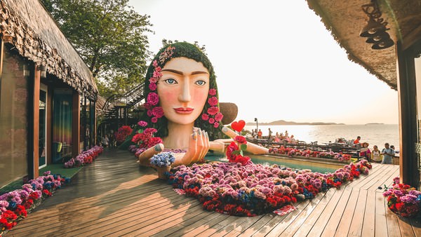 芭達雅無敵美景咖啡廳,還有絕美海上落日推薦餐廳,趕快收藏起來! - 第4張圖 3 Mermaids Cafe